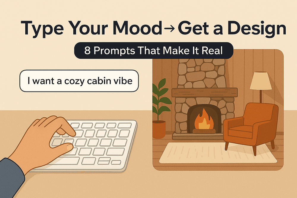 Koristite ove AI upute za planiranje interijera kao profesionalac: AI upute koje preoblikuju svaku prostoriju.